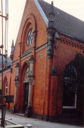 Bahnhof, Rückseite des Fürstenzimmers. Detmold