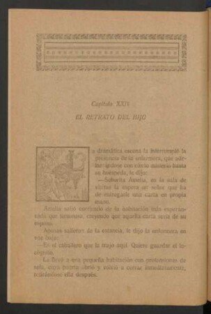 Capítulo XXIV - El retrato del hijo
