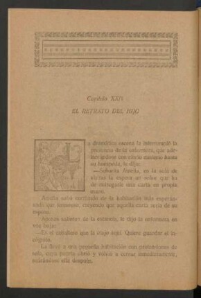 Capítulo XXIV - El retrato del hijo