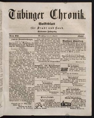 253-334, April 1851 (Nro. 64 - 83)