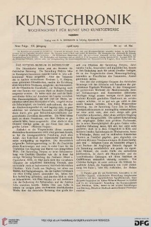 Heft 27 (28. Mai 1909)
