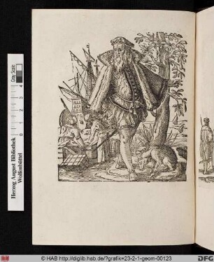 Edelmann mit Fuchs