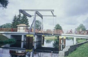 Brücke ü. Finowkanal in Niederfinow