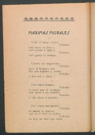 Máximas morales