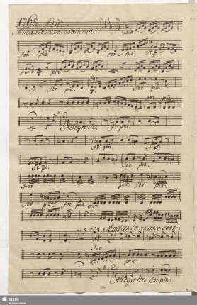 1768. Aria: Girate quel guardo / Seydelmann, F.