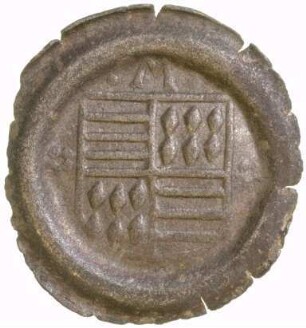 Münze, Hohlpfennig, um 1512
