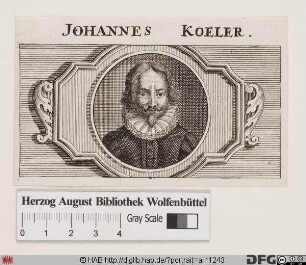 Bildnis Henning Köhler (Koeler, Coeler)