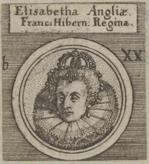 Bildnis der Elisabetha I., Königin von England
