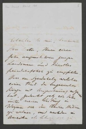 Brief an Hermann Härtel : 10. Dezember