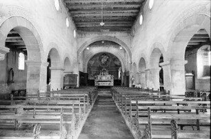 Feldbach: Inneres der romanischen Kirche [St. Jakobus]