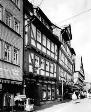 Fachwerkwohnhaus; Alsfeld, Obergasse 18