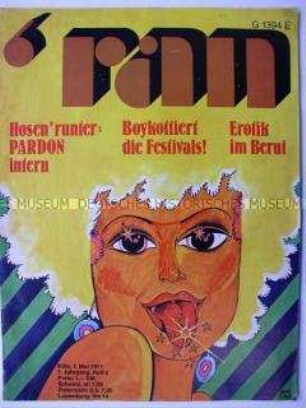 Politisches Jugendmagazin "'ran" u.a. mit einem Bericht über das Leben in einer Kommune