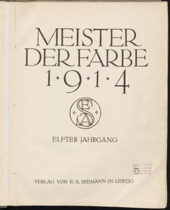 11: Meister der Farbe
