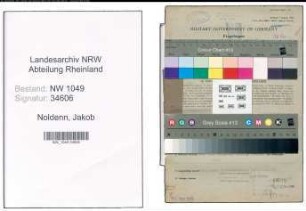 Entnazifizierung Jakob Noldenn , geb. 07.12.1900 (Metallarbeiter)