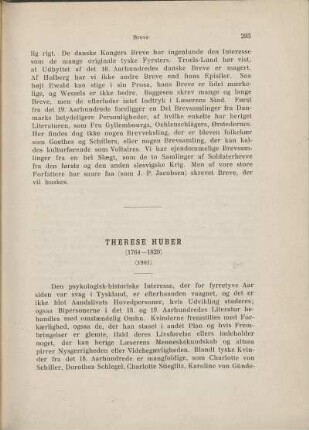 Theres Huber (1764 - 1829) - (1901)