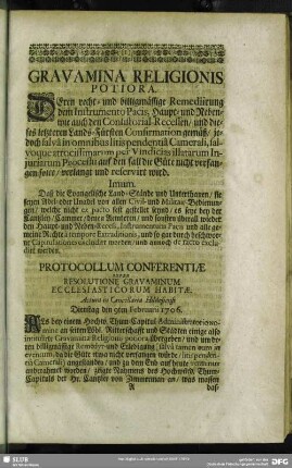 Gravamina Religionis Potiora
