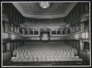 Königliches Hoftheater kleines Haus, Stuttgart: Ansicht Zuschauerraum