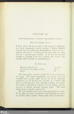 Chapter XL Photo-Mechanical Printing Processes – continued