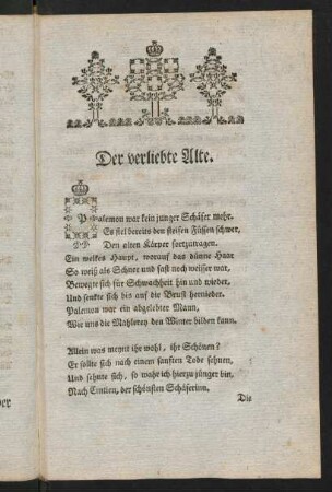 63-70, Der verliebte Alte