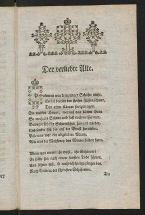 63-70, Der verliebte Alte