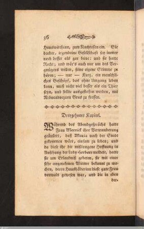 Dreyzehntes Kapitel.
