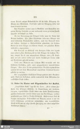 59. Ueber die Natur und Eigenschaften des Kalkes
