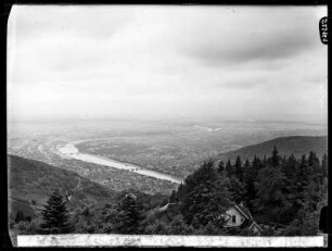 Heidelberg: Blick vom Königstuhl