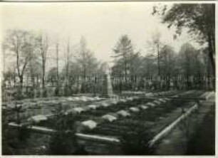 Sowjetische Grabanlage auf dem Friedhof von Weida