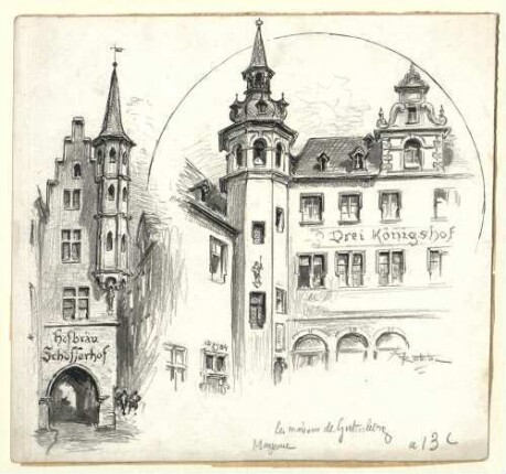 Les maisons de Gutenberg, Mayence