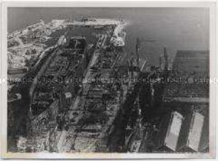 Werft, Luftbild