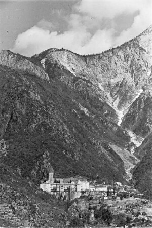 Reisefotos Türkei. Gebirgslandschaft mit einem Kloster?