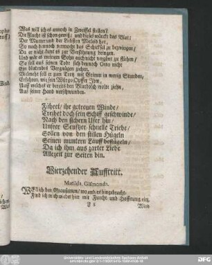 Vierzehender Aufftritt.