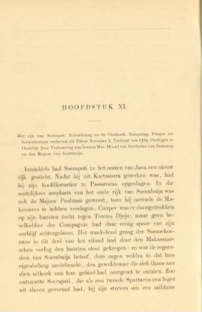 Hoofdstuk XI. Het rijk van Soerapati ...
