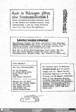Entrüstet euch!