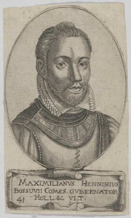 Bildnis des Maximilianvs Henninivs Bossuvi