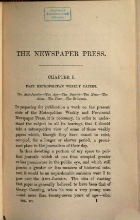 The newspaper press : Its origin, progress, and present position, 3