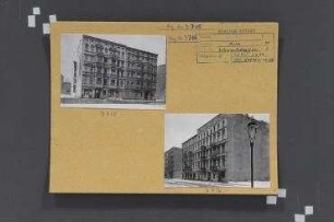 Straßenansichten. Berlin, Mitte, Schwartzkopffstraße
