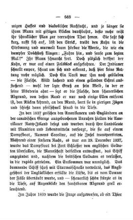 Einer Indianerin schreckliche Rache