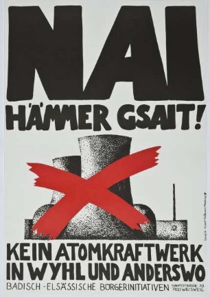 Plakat: "Nai hämmer gsait!