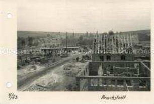 Wiederaufbau des von einem Hochwasser zerstörten Bruchstedt