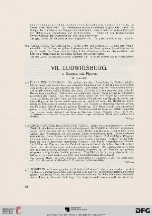 VII. Ludwigsburg (Nr. 314-338)