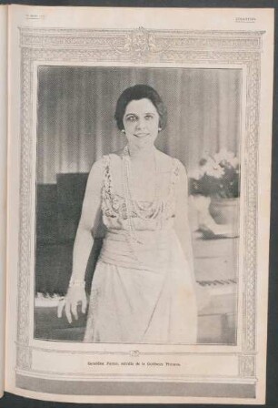 Geraldine Farrar, estrella de la Goldwyn Pictures