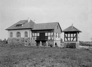 Stationsgebäude des neuen Bauhofs Recke/Mittellandkanal