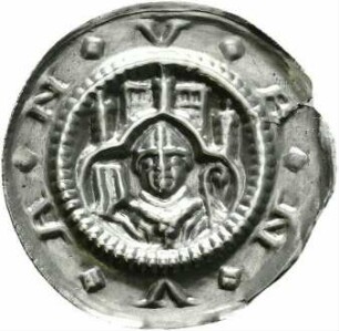 Erzbischof Werner von Eppstein 1259-1284 - Pfennig