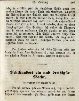 Achthundert ein und dreißigste Nacht