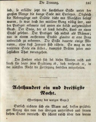 Achthundert ein und dreißigste Nacht