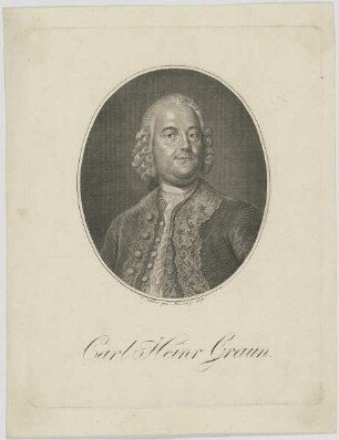 Bildnis des Carl Heinr. Graun