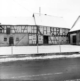 Fachwerkwohnhaus; Nidda, Laisbachstraße 14
