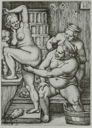 Drei Weiber in der Badestube
