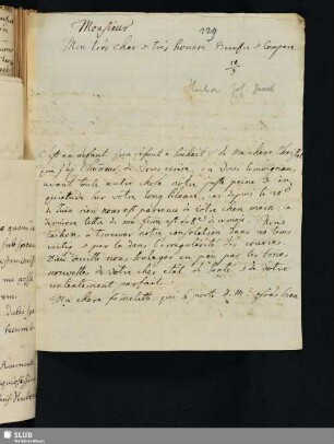 Nr. 129. Huber, Johann Jacob